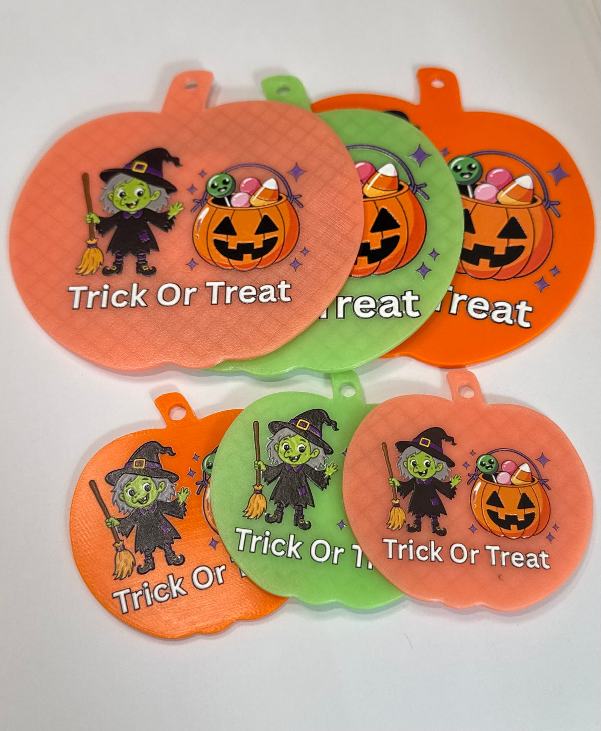🎃 Pumpkin Non-Verbal Trick-or-Treat Communication Tag