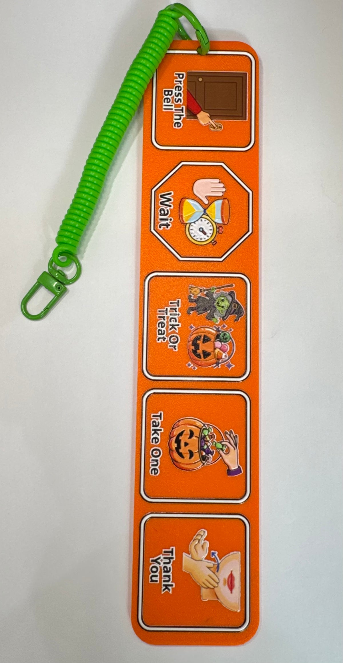 🎃 3D Printed Halloween Trick-or-Treat Visual Communication Board